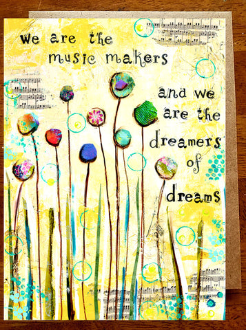 Music Makers.... Greeting Card