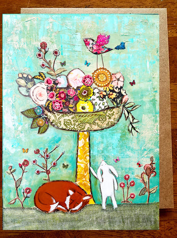 In My Garden.... Greeting Card