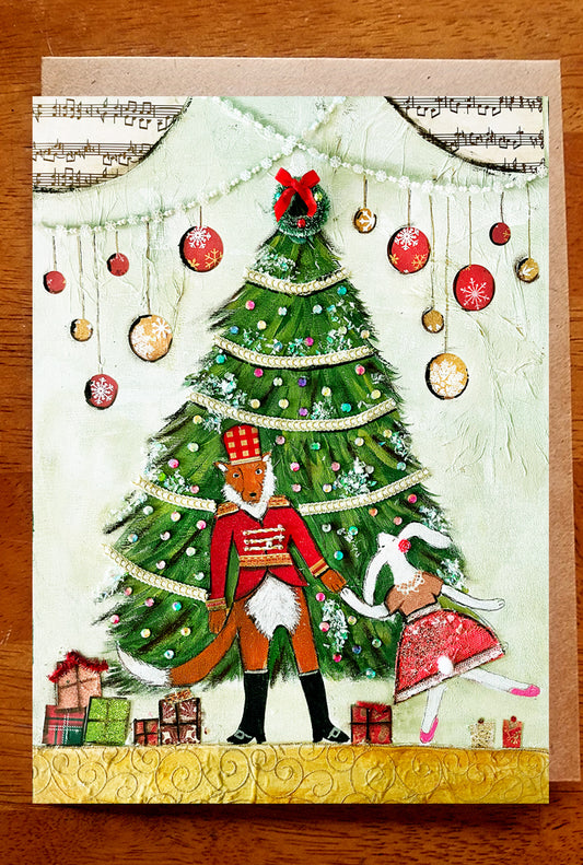 Nutcracker Ballet...5 x 7 Greeting Card