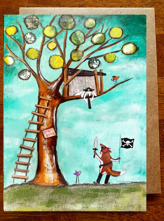 Pirate Playdate.. Greeting Card