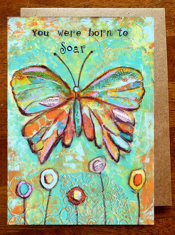 You Were Born to Soar...5 x 7  Greeting Card