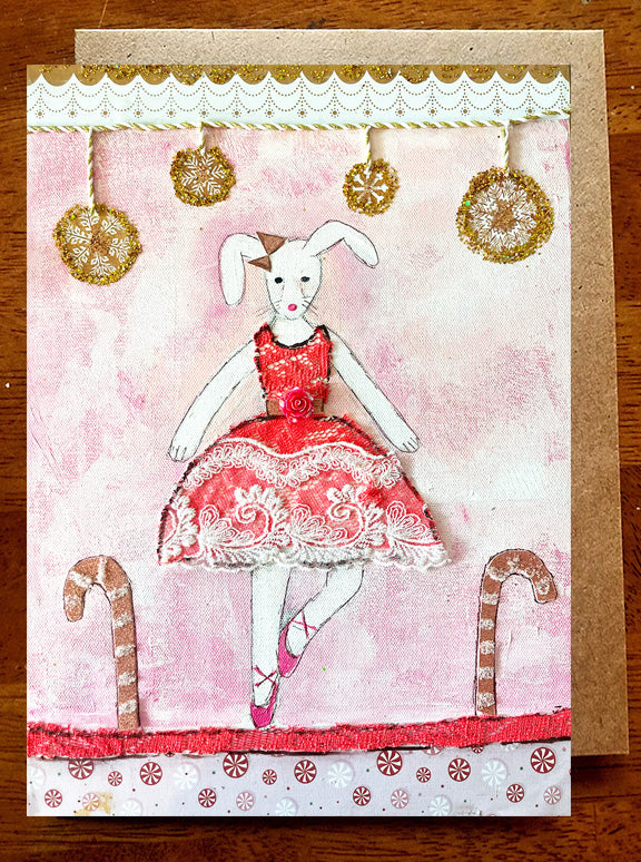 SugarPlum Fairy...5 x 7 Greeting Card