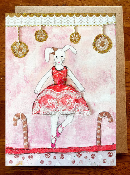 SugarPlum Fairy...5 x 7 Greeting Card