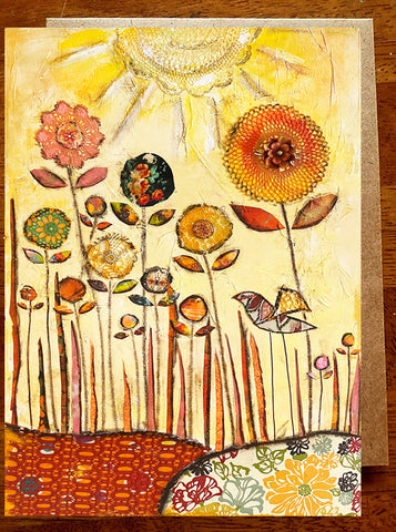 Desert Oasis.. Greeting Card