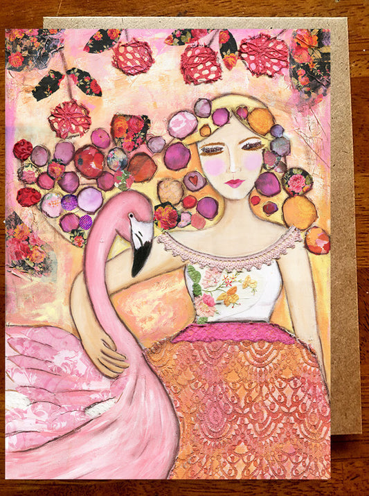Alice.. 5" x 7" Greeting Card