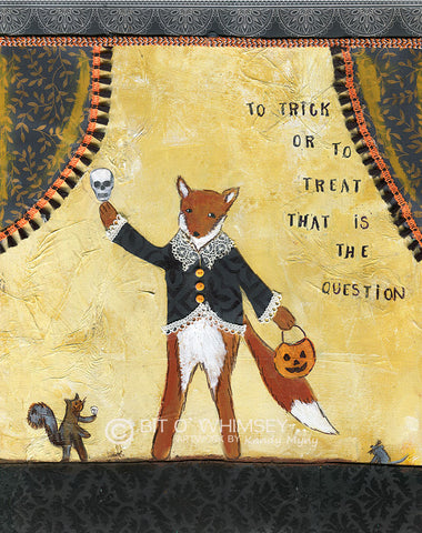 To Trick or to Treat...Reproduction/Print