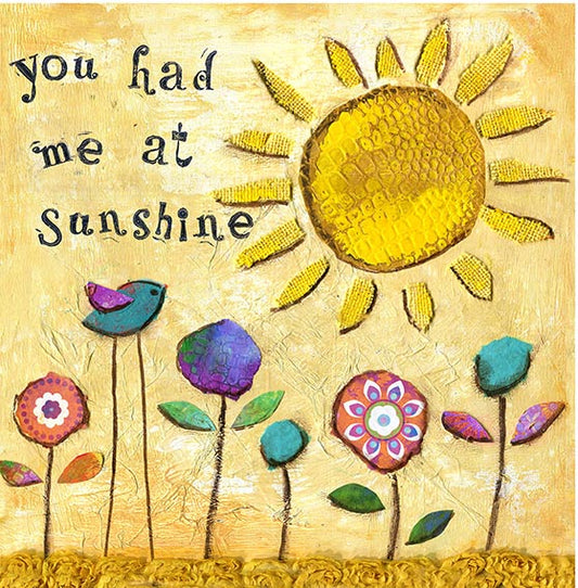 You Had Me at Sunshine