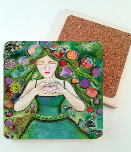 You Have My Heart... absorbent stone coaster