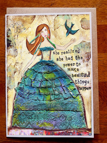 Beautiful Things...... 5" x 7" Card