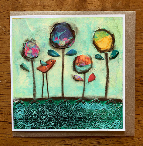 Beautiful Day..... 5 x 5 greeting card