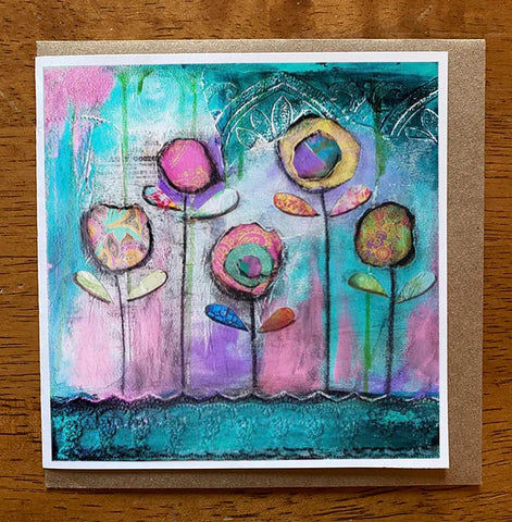 Daybreak Dreams..... 5 x 5 greeting card