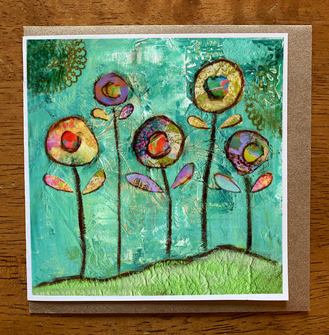 Harmony..... 5 x 5 greeting card