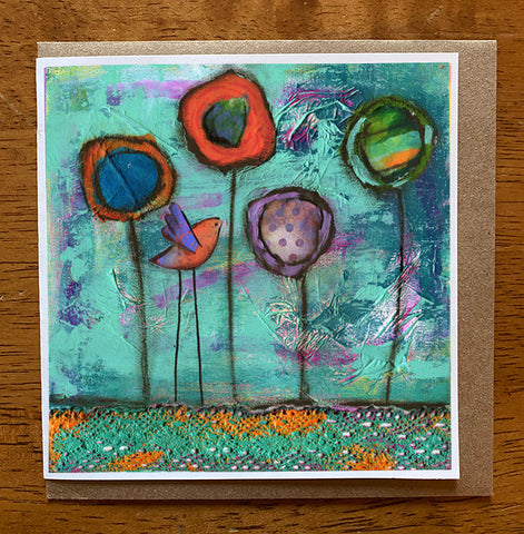 Celebration 5 x 5 greeting card