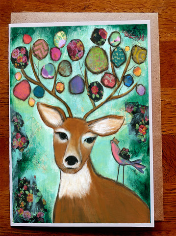 Deer... Greeting Card