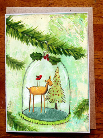 Deer in a Cloche