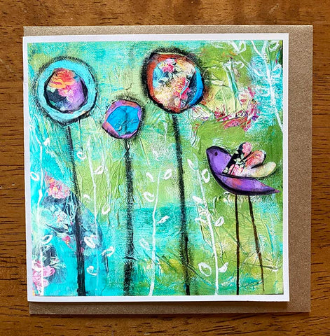 Dreamy Day... 5 x 5 greeting card