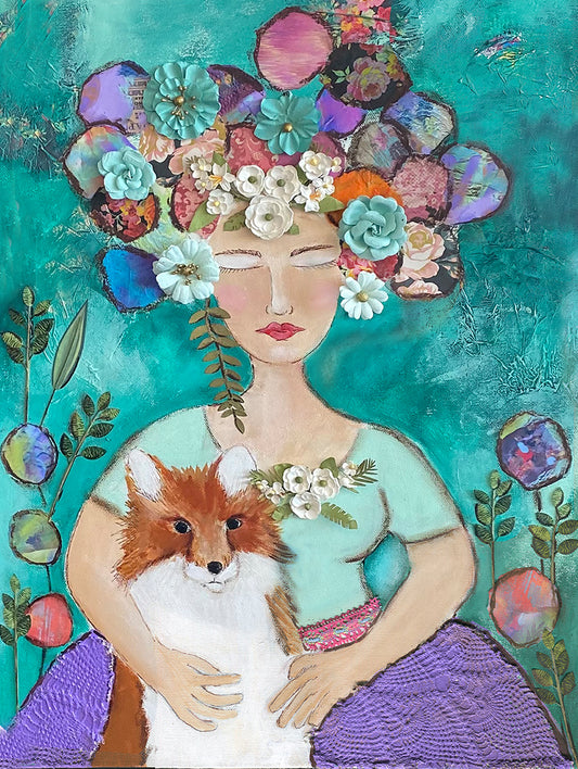 Girl with Fox