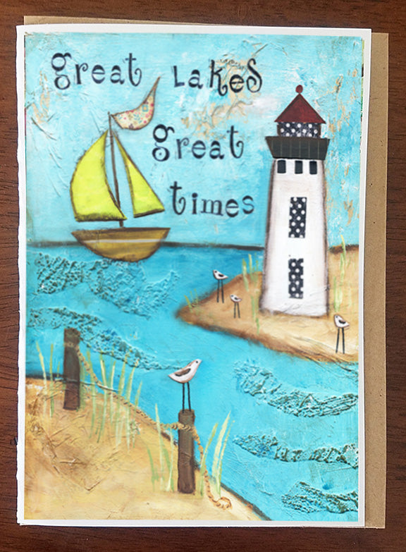 Great Lakes, Great Times Greeting Card