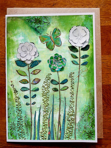 Green Meadow. Greeting Card