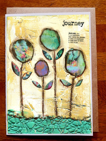 Journey.... 5 x 7 Greeting Card