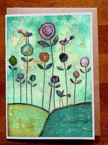 Saturday in the Park..... Greeting Card