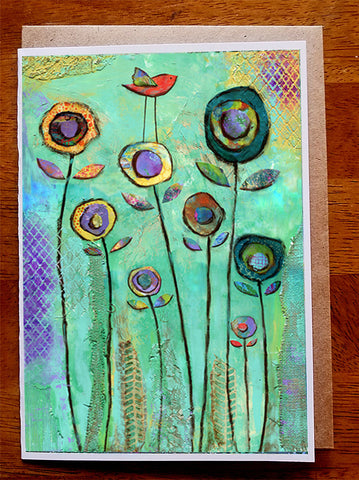 Meadow Song.....5 x 7. Greeting Card