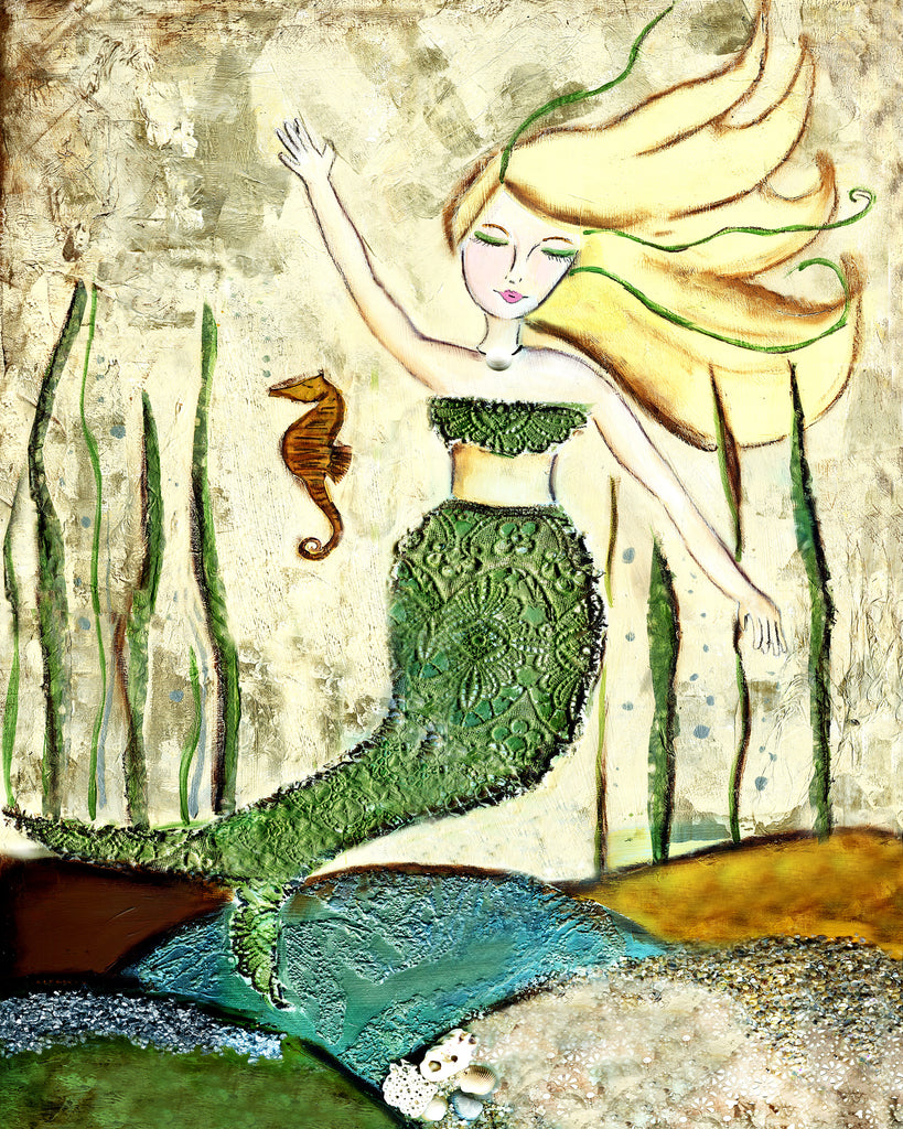 Mermaid with Seahorse
