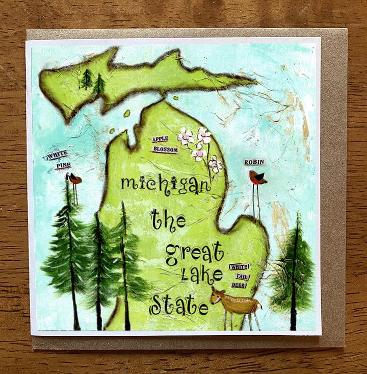 Michigan Great Lakes ....5 x 5 Card