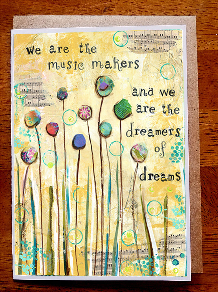 Music Makers.... Greeting Card