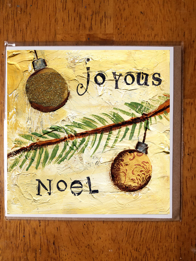 Joyous Noel 5 x 5 card with envelope