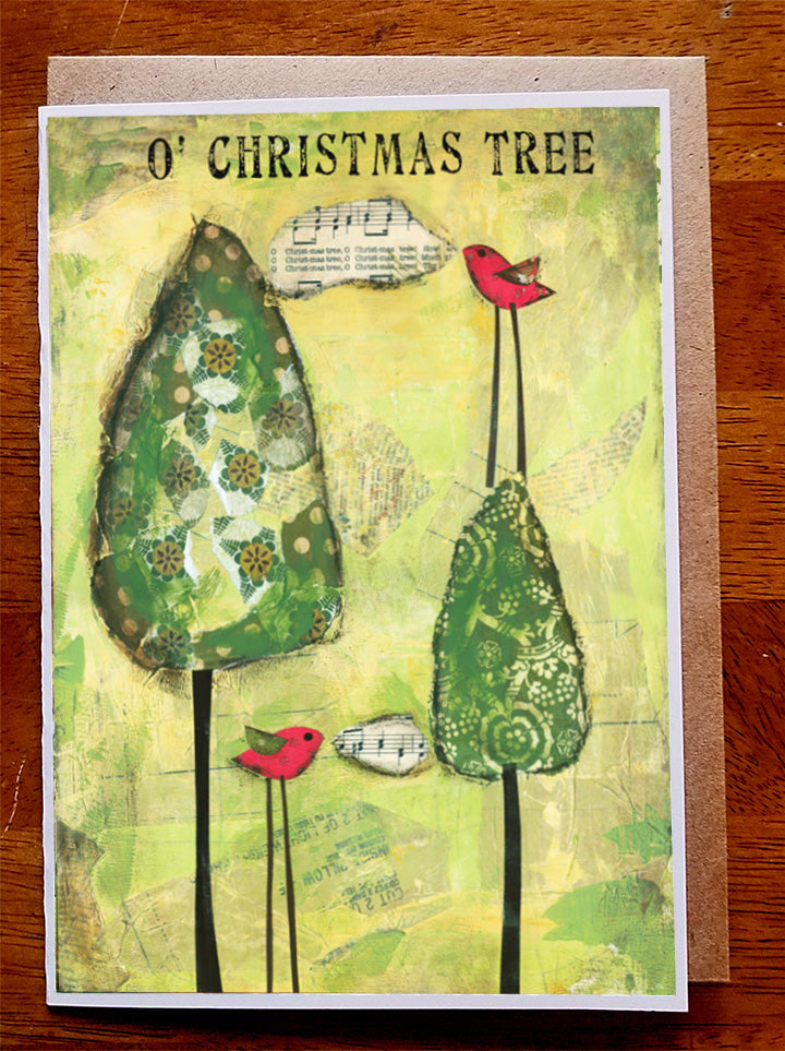 Oh Christmas Tree... 5 x 7 card with envelope