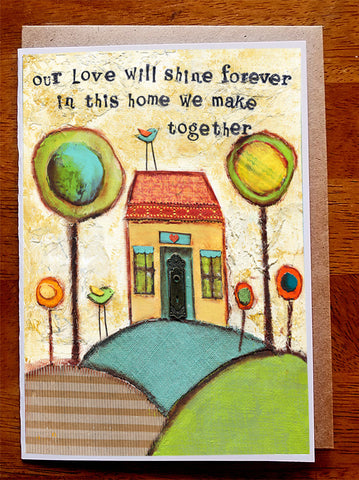 Our Love....5 x 7  Greeting Card
