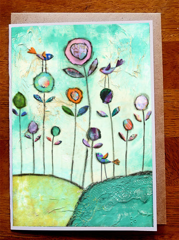 Playtime Meadow......5 x 7. Greeting Card