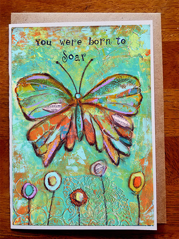You Were Born to Soar...5 x 7  Greeting Card