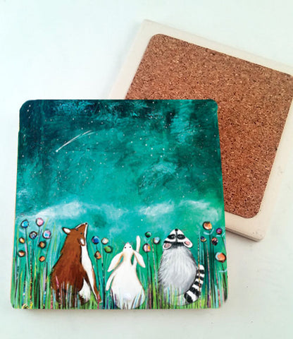 Star gazing..... absorbant stone coaster