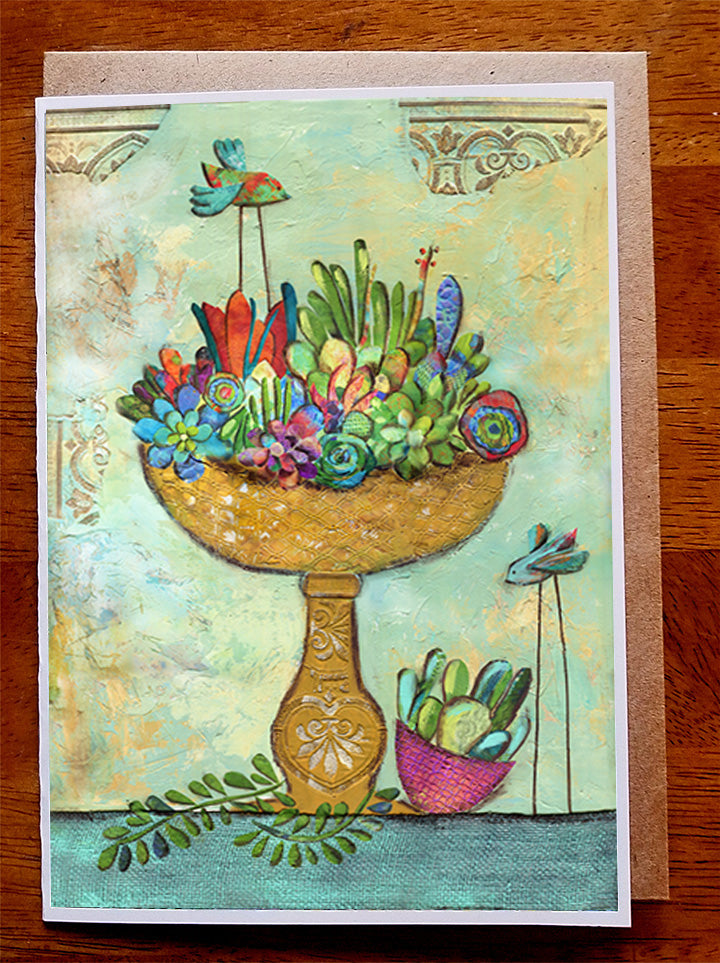 Cactus garden ..... 5 x 7 Greeting Card