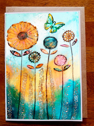 Sunburst.....5 x 7. Greeting Card