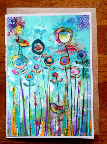 Symphony in Spring......5 x 7. Greeting Card