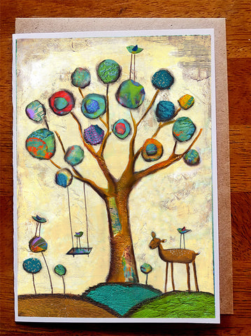 Playtime Park...5 x 7  Greeting Card