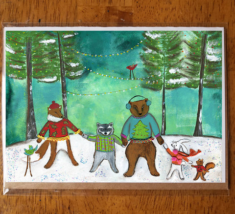 Christmas Sweater Party,,, 5 x 7 card with envelope