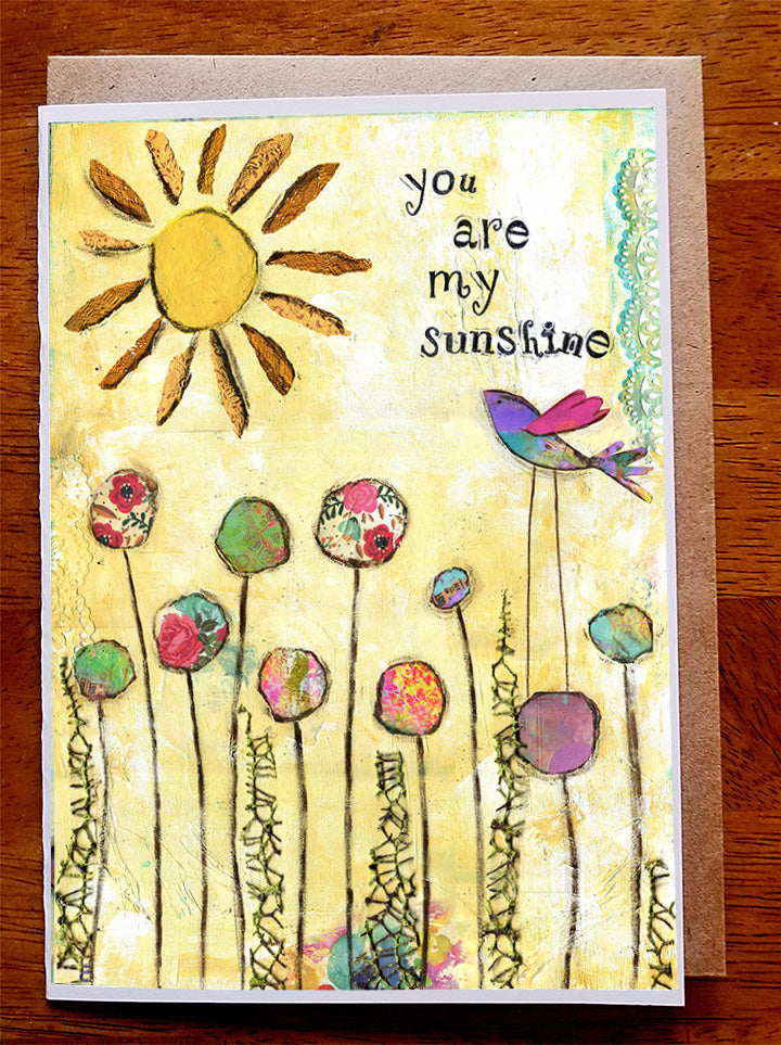 You Are My Sunshine.... 5 x 7 Greeting Card